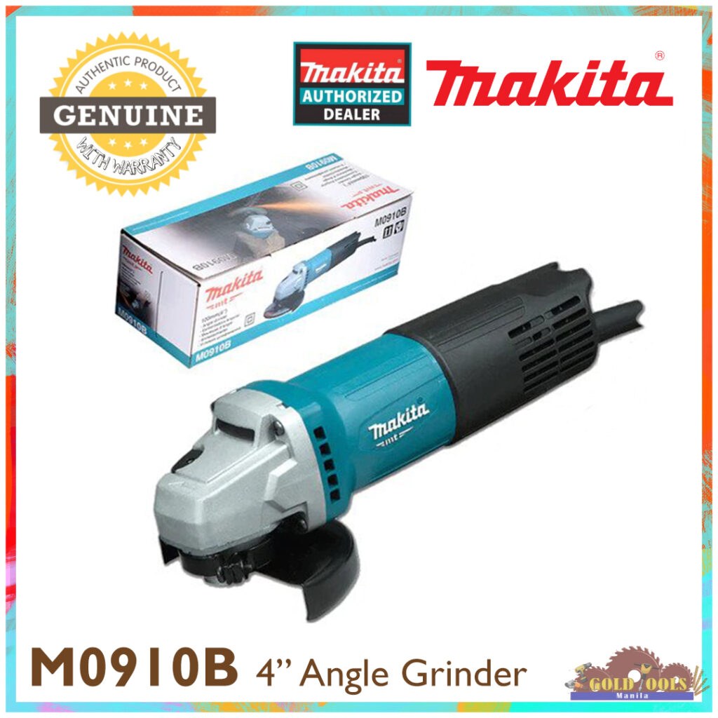 MAKITA M0910B – 4″ Angle Grinder